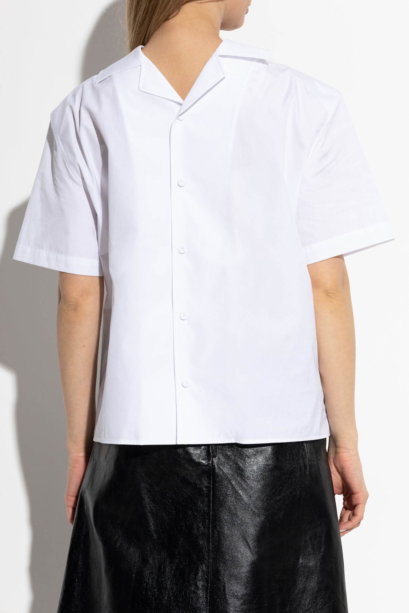 White Shirt with logo Marni - Vitkac Canada